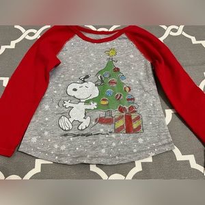 Christmas - Peanuts Snoopy Long sleeve T-Shirt